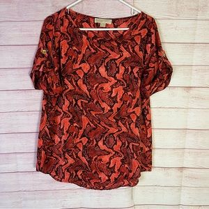 Michael Michael Kors Top Blouse Size Large